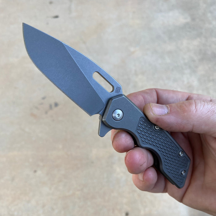 MK 1 SMALL "M-16 Grip" Drop Point - SMALL BATCH #029