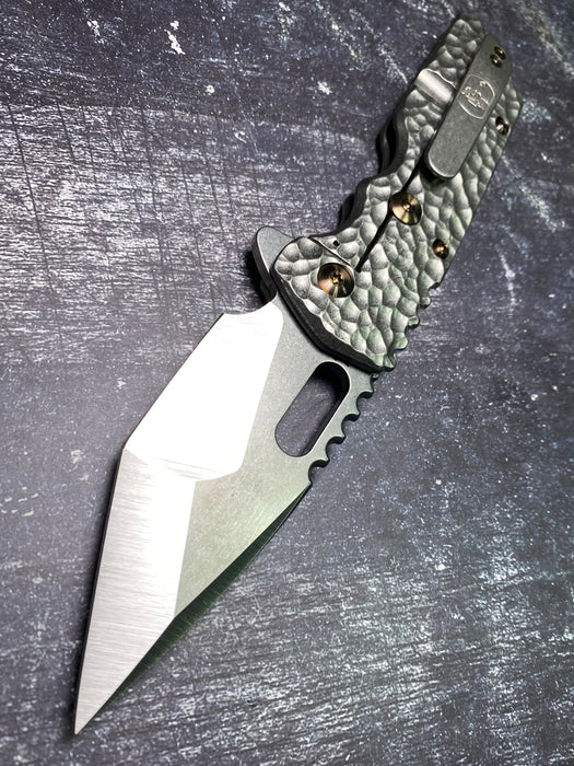 Mark 2 Large - Hammered Ti Batwing