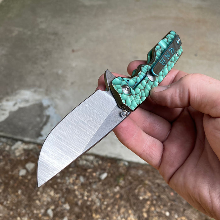 Mark 3 Medium - Hammered Ti with "Shipwrecked Bronze" Anno Finish