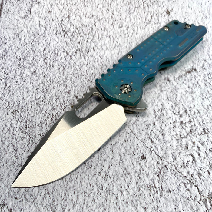 Mark 2 Large - "Naval Bronze Patina" Ti TANK