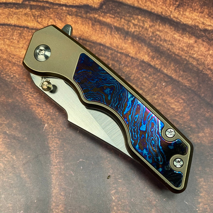 MARK 3 SMALL - Bronzed Anno - Bolstered Timascus Inlay