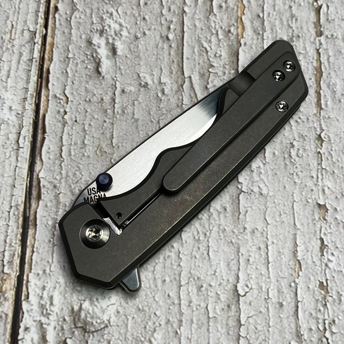 MARK 3 SMALL - Bolstered Timascus Inlay Tanto