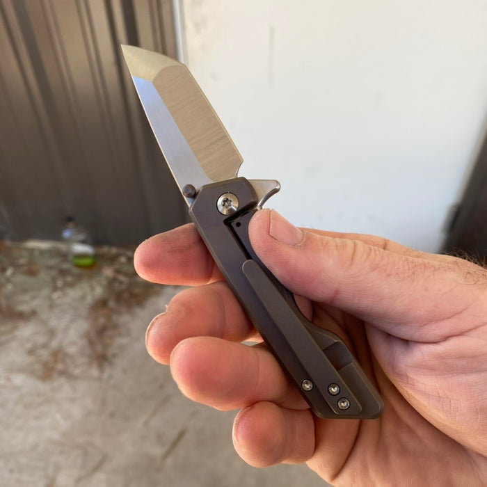 MARK 3 SMALL - Bolstered Timascus Inlay Tanto