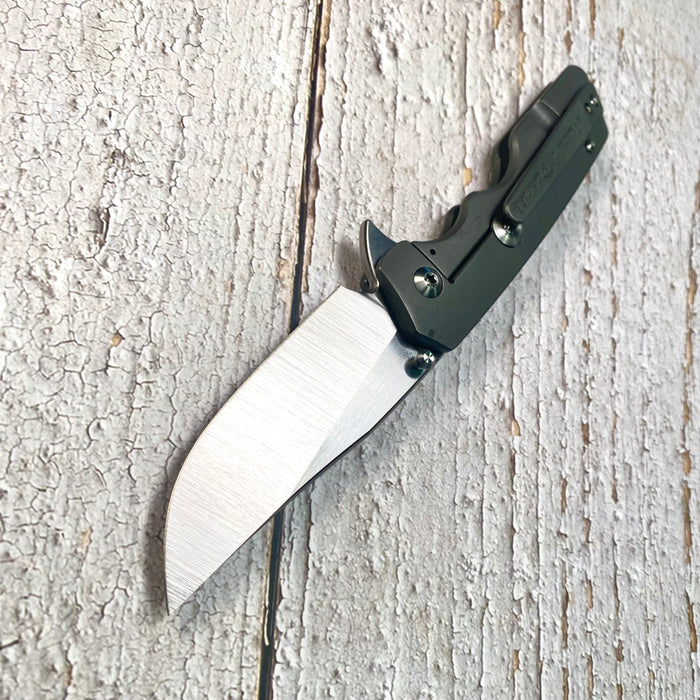 Mark 3 Medium - Emerald G10 Keyhole Inlay