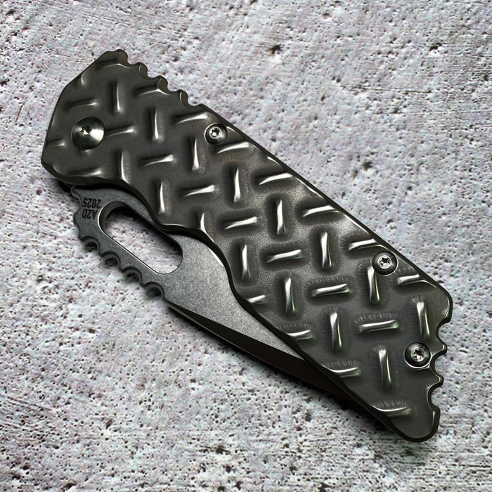 Mark 2 Large - Titanium Treadplate Batwing