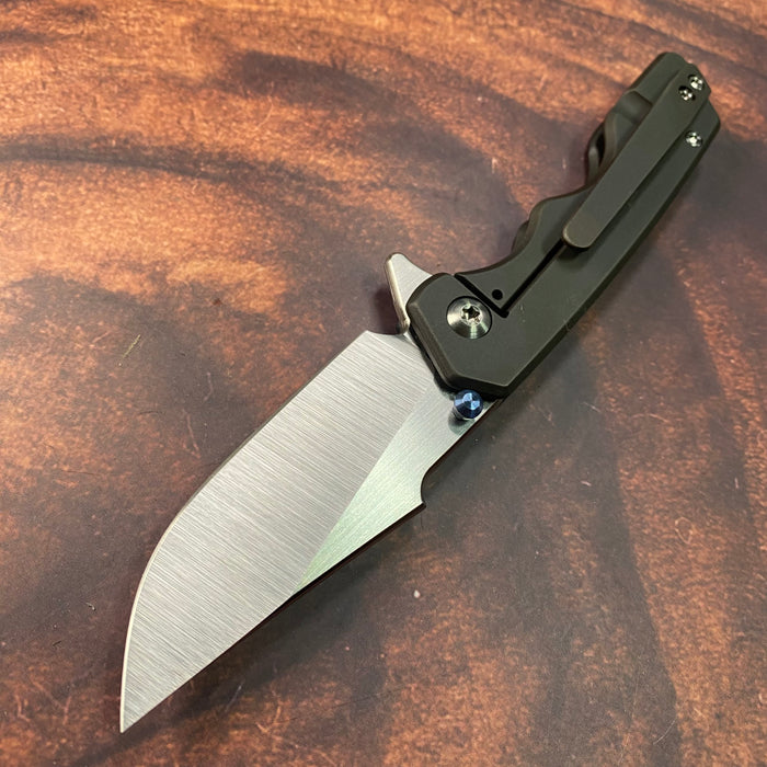 MARK 3 SMALL - Blackened Ti - Bolstered Timascus Inlay