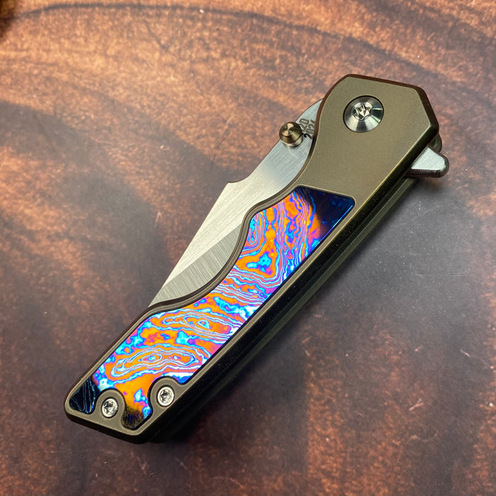 MARK 3 SMALL - Bronzed Anno - Bolstered Timascus Inlay