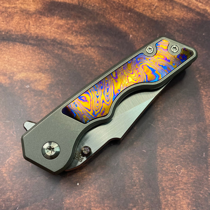 MARK 3 SMALL - Bolstered Timascus Inlay