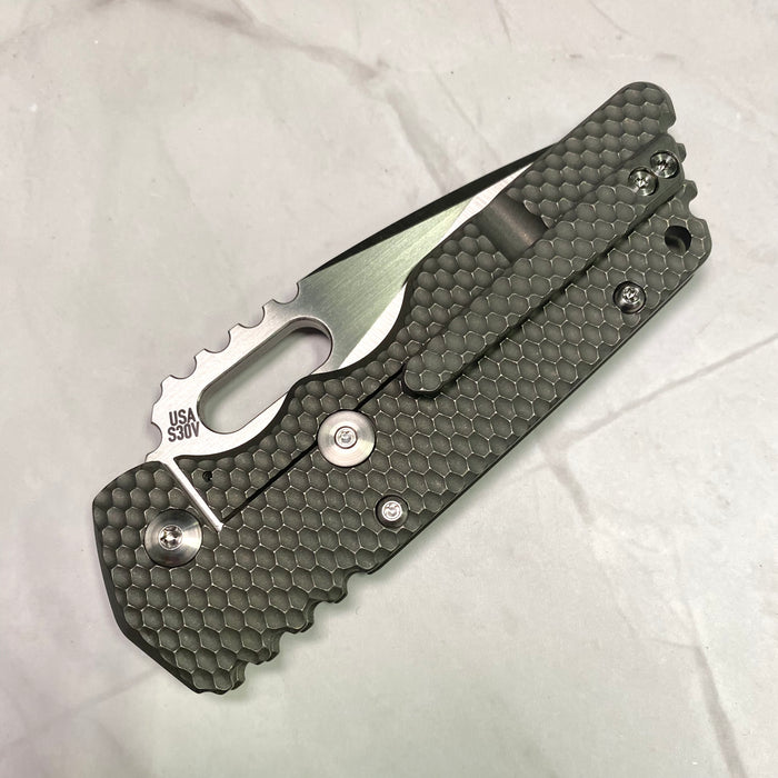 Mark 2 Large - Contoured Double Divot Drop Point