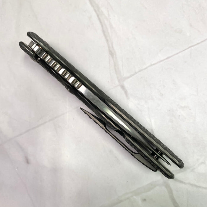 Mark 2 Large - Contoured Double Divot Drop Point