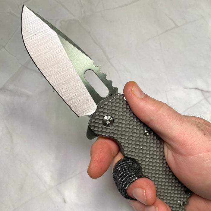 Mark 2 Large - Contoured Double Divot Drop Point