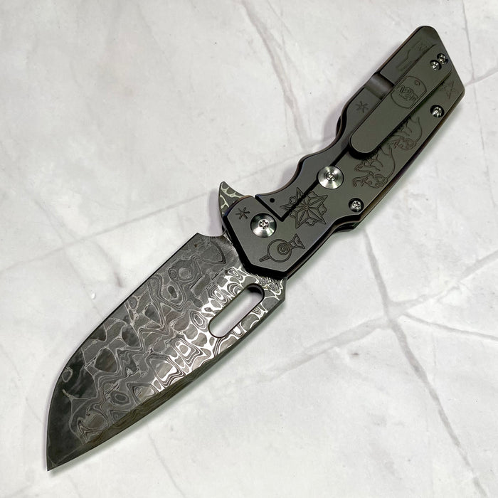 Mark 1 Large - Damascus Sailor Jerry