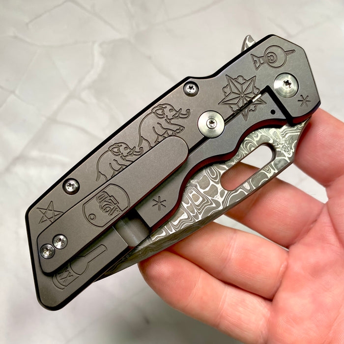 Mark 1 Large - Damascus Sailor Jerry