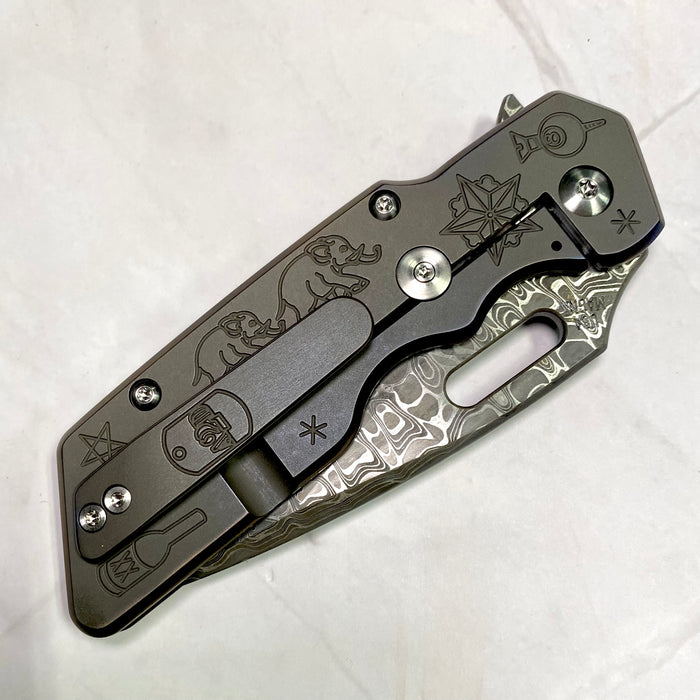 Mark 1 Large - Damascus Sailor Jerry