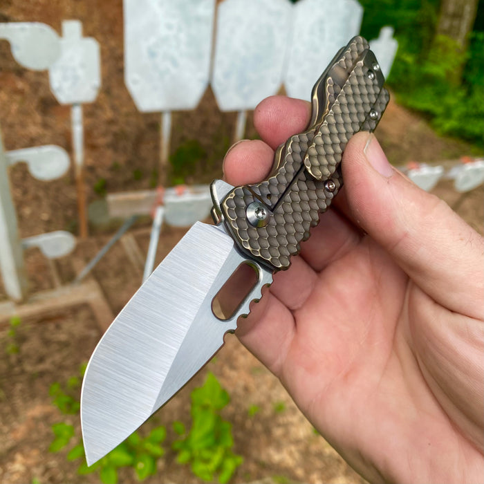 Mark 2 Small - Double Divot Drop Point