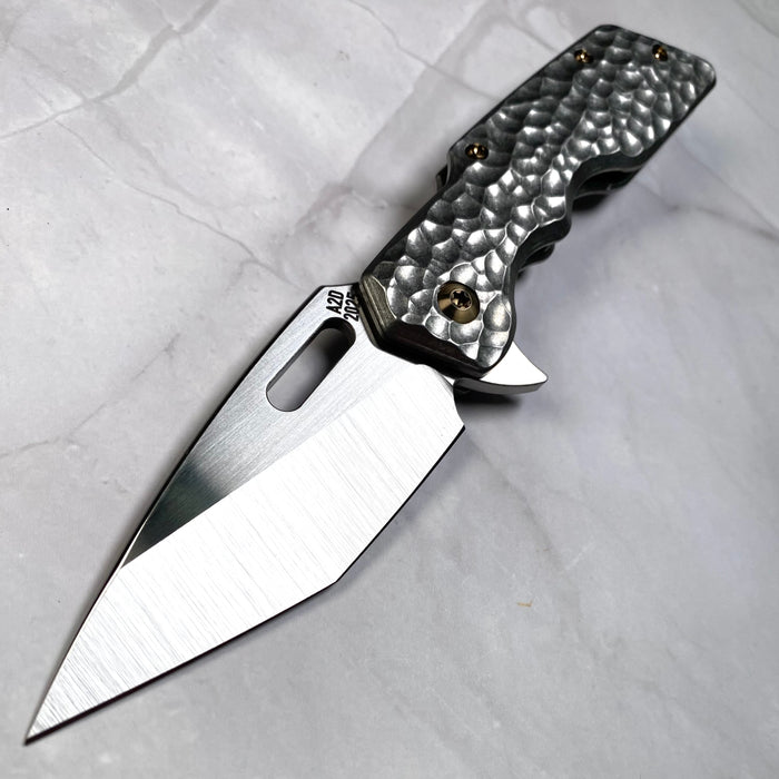 Mark 1 Medium - Hammered Drop Point