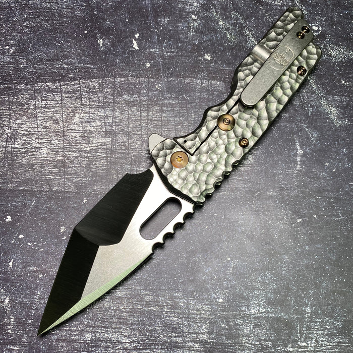 Mark 2 Large - Hammered Ti Batwing