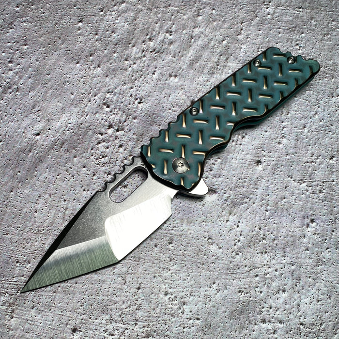 Mark 2 Large - Ti Treadplate Batwing