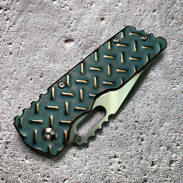 Mark 2 Large - Ti Treadplate Batwing