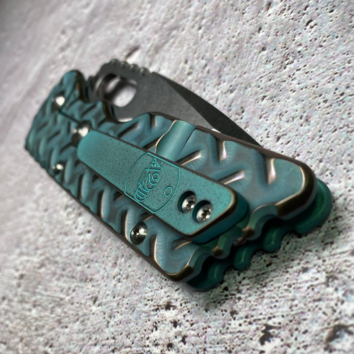 Mark 2 Large - Ti Treadplate Batwing