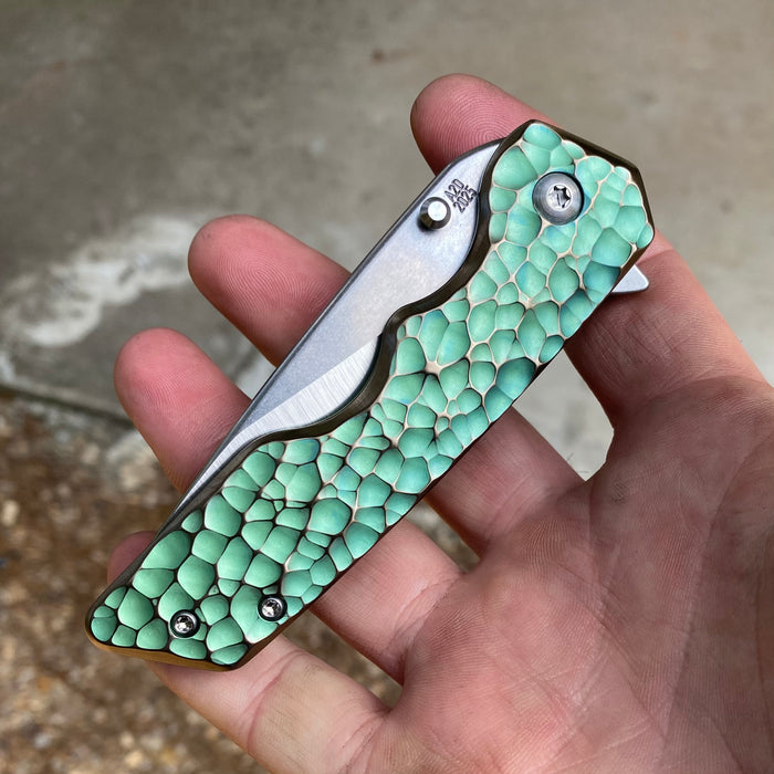 Mark 3 Medium - Hammered Ti with "Shipwrecked Bronze" Anno Finish