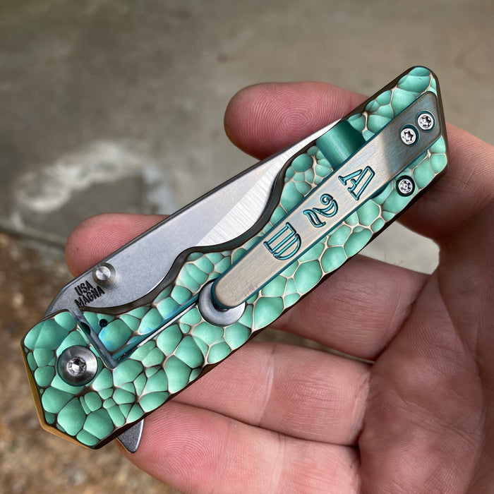 Mark 3 Medium - Hammered Ti with "Shipwrecked Bronze" Anno Finish