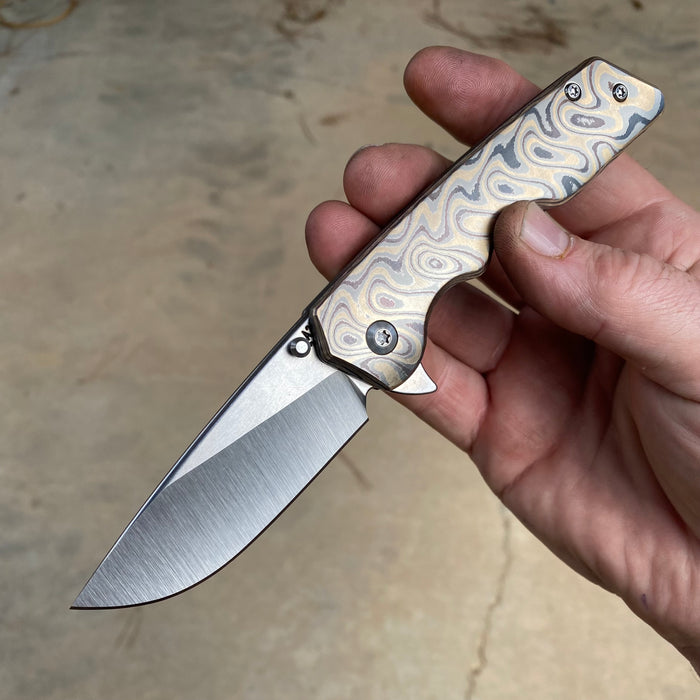 Mark 3 Medium - Liner Lock - "Zircume"