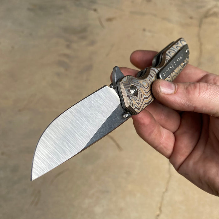 Mark 3 Medium - Liner Lock - "Zircume"