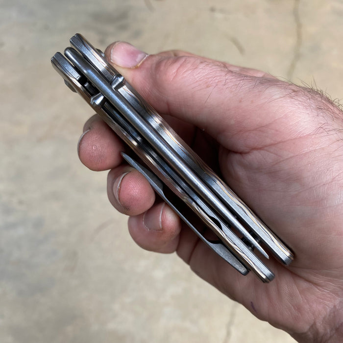 Mark 3 Medium - Liner Lock - "Zircume"