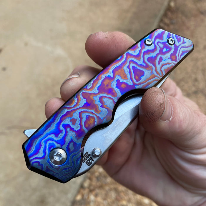 Mark 3 Medium - Liner Lock - 4-Alloy Zircuti