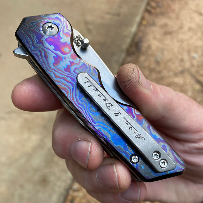 Mark 3 Medium - Liner Lock - 4-Alloy Zircuti