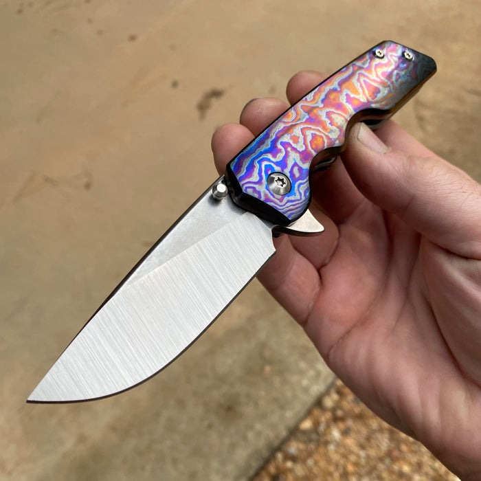 Mark 3 Medium - Liner Lock - 4-Alloy Zircuti