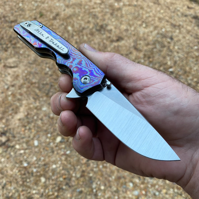 Mark 3 Medium - Liner Lock - 4-Alloy Zircuti