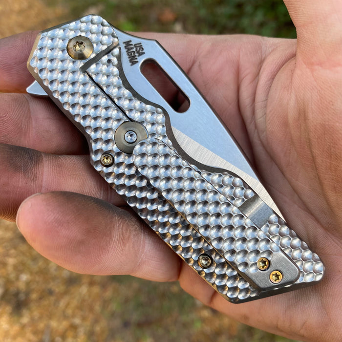 Mark 1 Medium - Contoured Double Divot - Drop Point