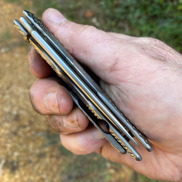 Mark 1 Medium - Contoured Double Divot - Drop Point