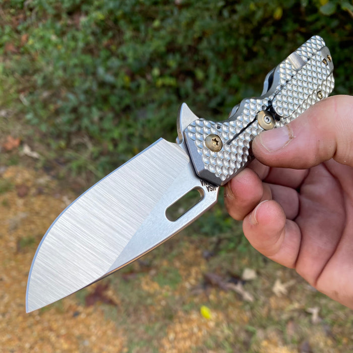 Mark 1 Medium - Contoured Double Divot - Drop Point