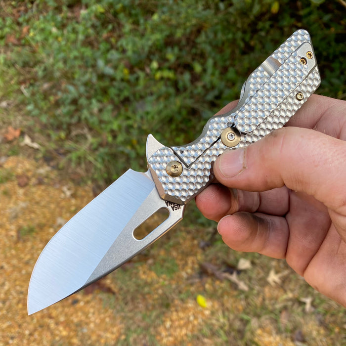 Mark 1 Medium - Contoured Double Divot - Drop Point