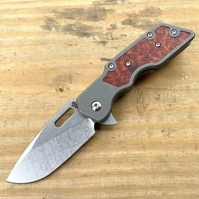 Mark 1 Medium - Thuya Burl Inlay