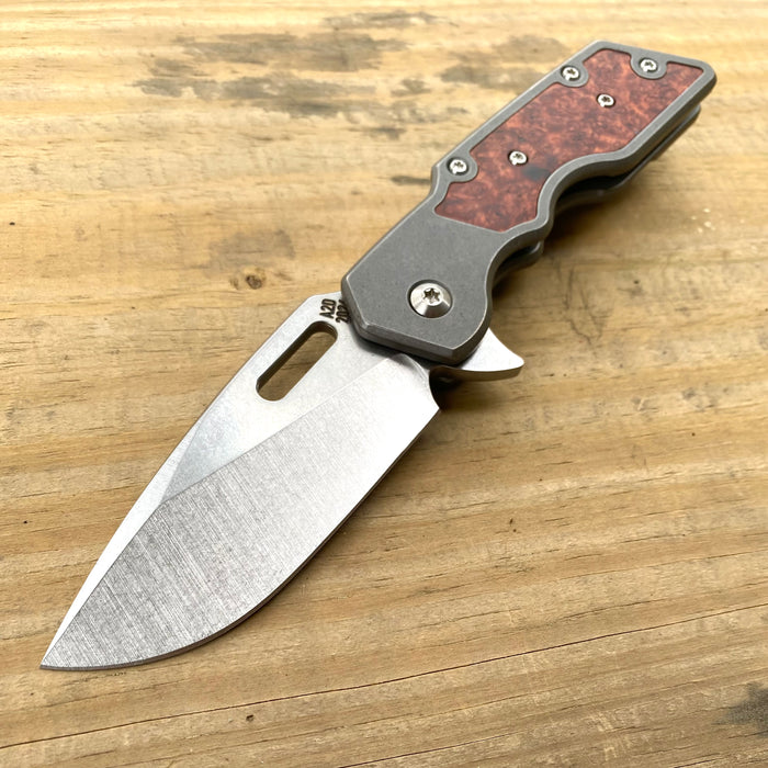 Mark 1 Medium - Thuya Burl Inlay