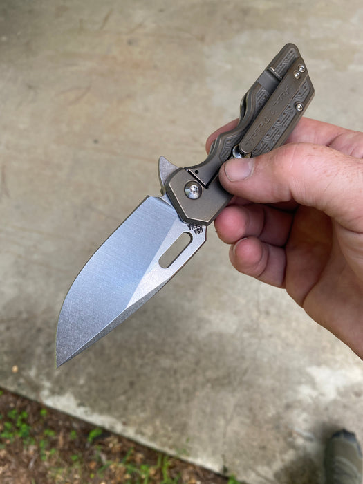 GEN4 Mark 1 Medium - Bronzed Ti "Arches Inlay"