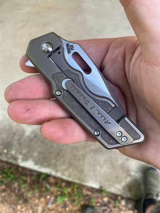 GEN4 Mark 1 Medium - Bronzed Ti "Arches Inlay"
