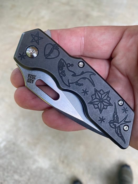 GEN4 Mark 1 Medium - Blackwash Ti "Sailor Jerry"