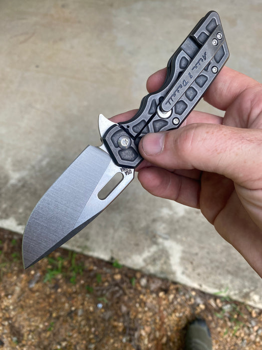 GEN4 Mark 1 Medium - Blackwash Ti Voronoi Pockets