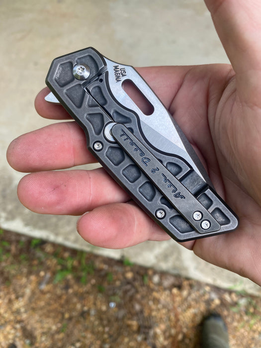 GEN4 Mark 1 Medium - Blackwash Ti Voronoi Pockets