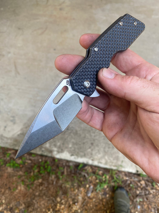 GEN4 Mark 1 Medium - Blackened Double Divot - "Batwing"