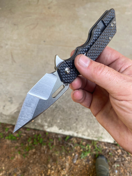 GEN4 Mark 1 Medium - Blackened Double Divot - "Batwing"