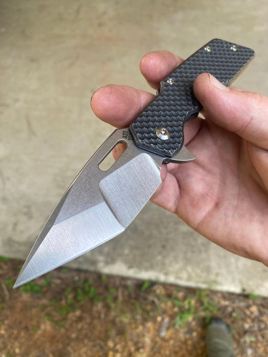 GEN4 Mark 1 Medium - Blackened Double Divot - "Batwing"