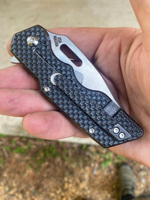 GEN4 Mark 1 Medium - Blackened Double Divot - "Batwing"