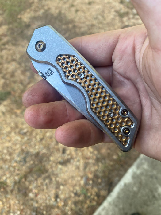 GEN4 Mark 3 Medium - Bronze Tech Screen Inlay - Brightwash Ti