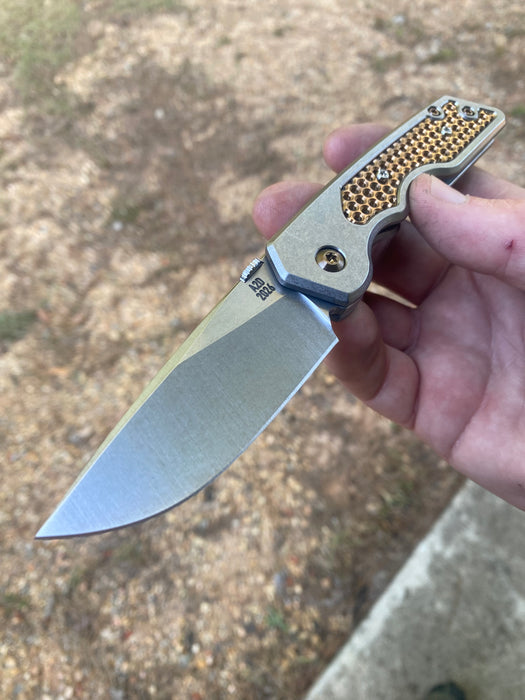 GEN4 Mark 3 Medium - Bronze Tech Screen Inlay - Brightwash Ti